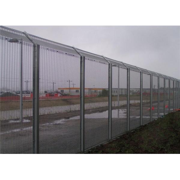 Clearvu Invisible Wall 358 Anti Climb Fence Welded Securifor 358 Fencing