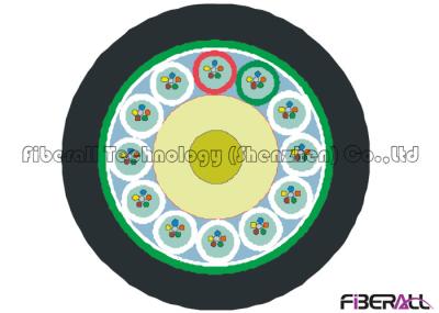 GYFTS 144 Strand Fiber Optic Cable , Stranded Loose Tube Fiber Optic Cable OEM