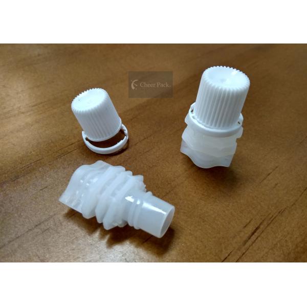 Suck Jelly Pouch HDPE Pour Spout Caps Food Grade Material With Anti - Theft Ring