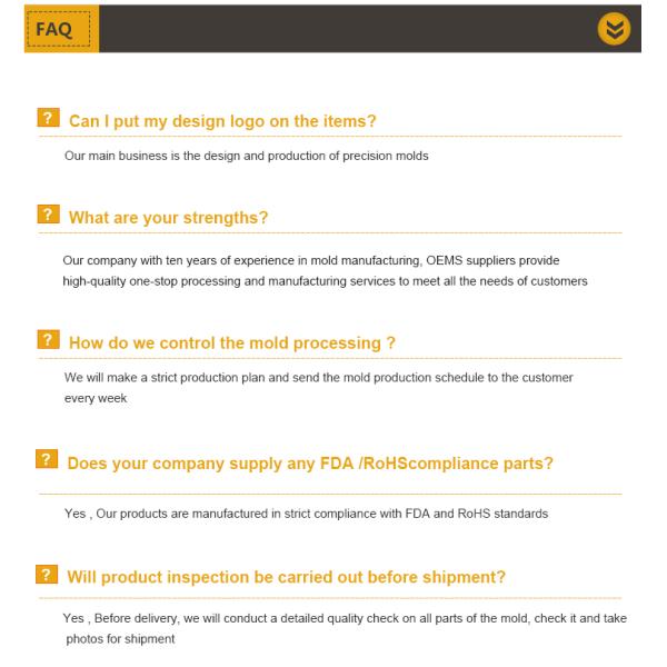 Самая информация инжекционного метода литья 4 частей Cav пластиковая к PL с Subgate