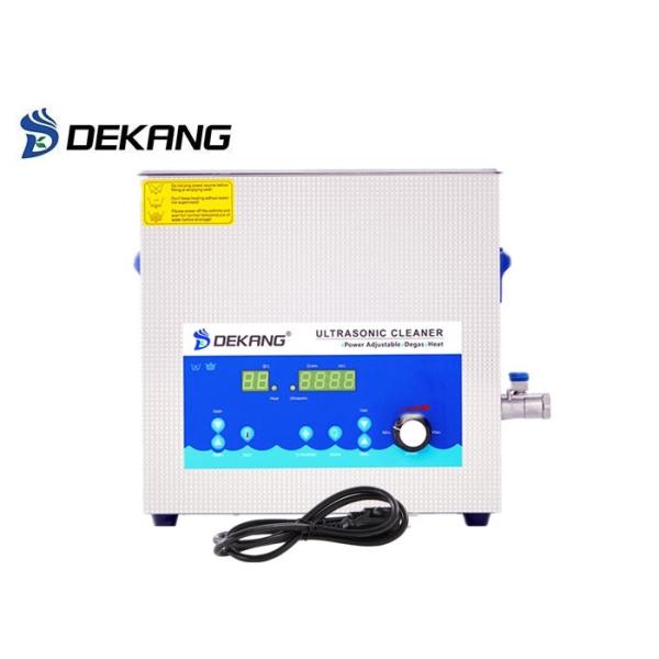 6.5L 0-180W Ultrasound Water Bath , Industrial Grade Sonic Bath Jewellery Cleaner 