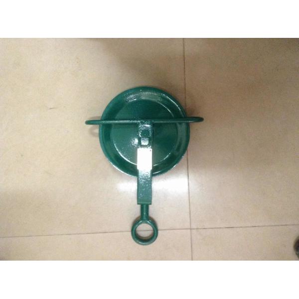 Heavy Duty Scaffolding Tools Gin Wheel Scaffold Rope Pulley With Swivel Eye