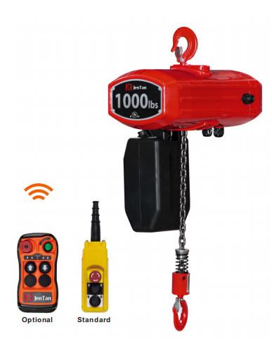 Jthh 500lbs Electric Chain Hoist low headroom electric chain hoist Pulley Block For Material Handling Oem Available