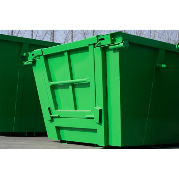 Custom Metal Skip Bin 3 - 8 Cubic Metre Skip Bin Industrial Waste Garbage Bin