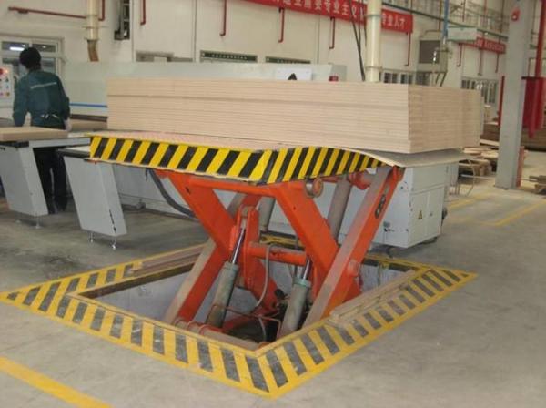 380VAC 50hz estacionários Scissor a tabela de elevador para materiais de levantamento da fábrica