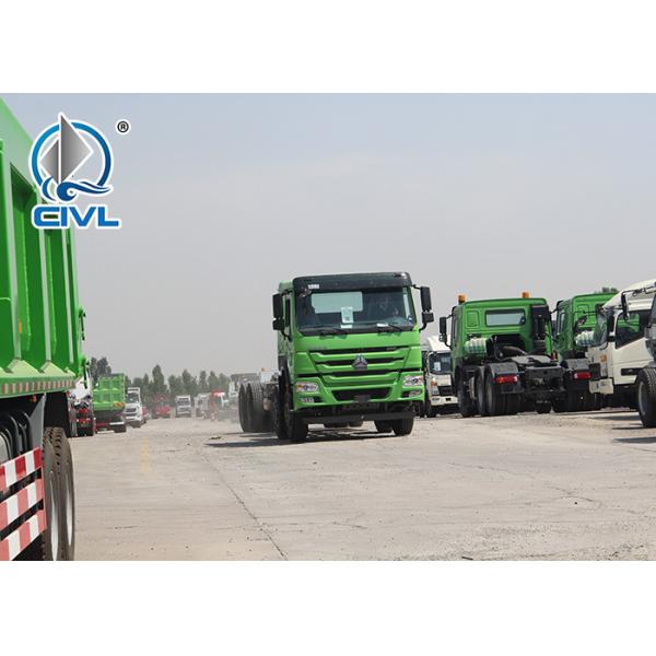 2017 NEW HOWO7 6X4 Tractor Head Tow Trucks with 10tires 371HP and Air pod 90# kingpin