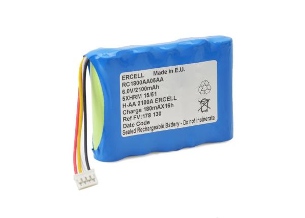 6V 2100mAh NI-MH Syringe Pump Battery For Agilia Fresenius Kabi