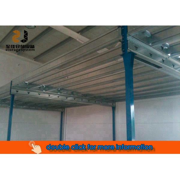 Galvanized Warehouse Mezzanine Floors 500kg/Sqm-1500kg/sqm For Material Handling