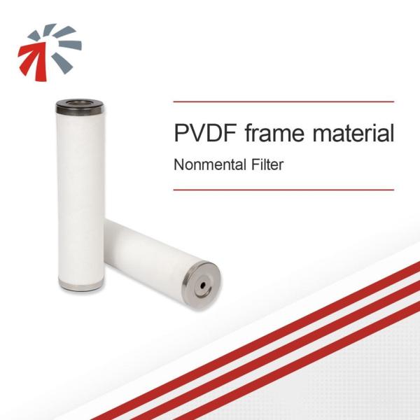 C/185°F PTFE Membrane Filter Element for Nonmetal Filter PVDF Frame Material Function