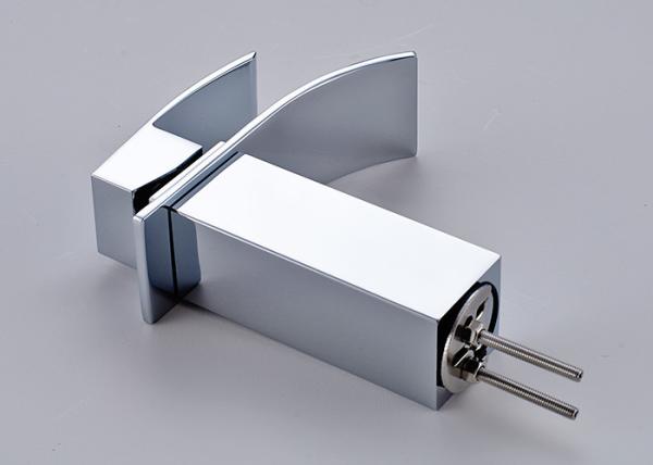ROVATE Deck Mounted Single Hole Bathroom Basin Faucets Waterfall Wash Mixer