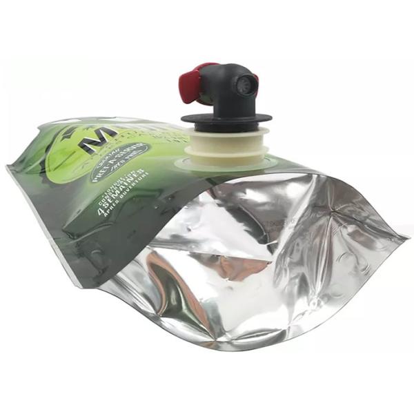 качество еды 1L 2L 3L 4L 5L стоит вверх мешок, сумки вина алюминиевой фольги с Spout