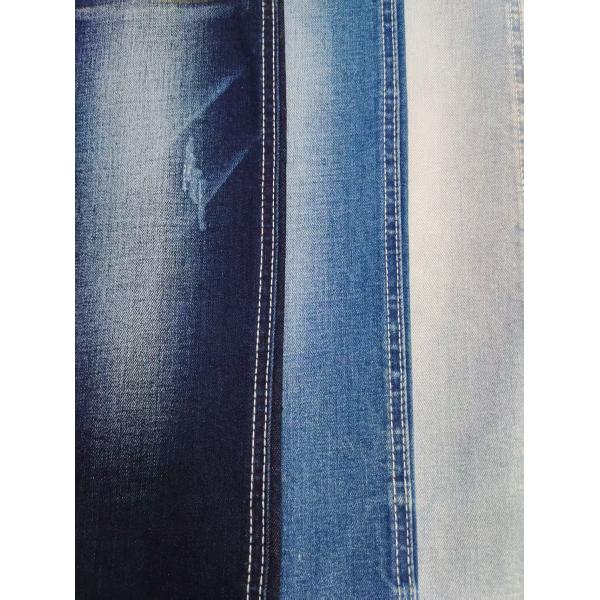 Tela de mezclilla elástica índigo oscuro 70% algodón 10oz 170-172cm para jeans de mujer