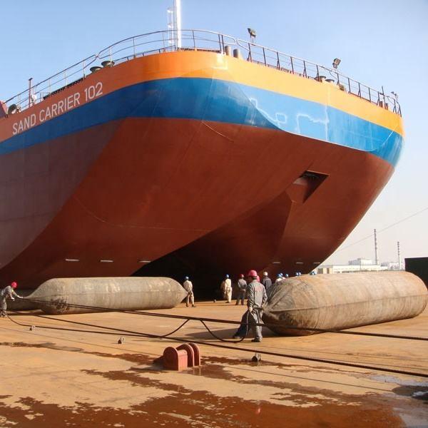 1.2m 1.5m 1.8m 2.0m Ship Launching Balloon High Pressure Inflatable Rubber Airbag