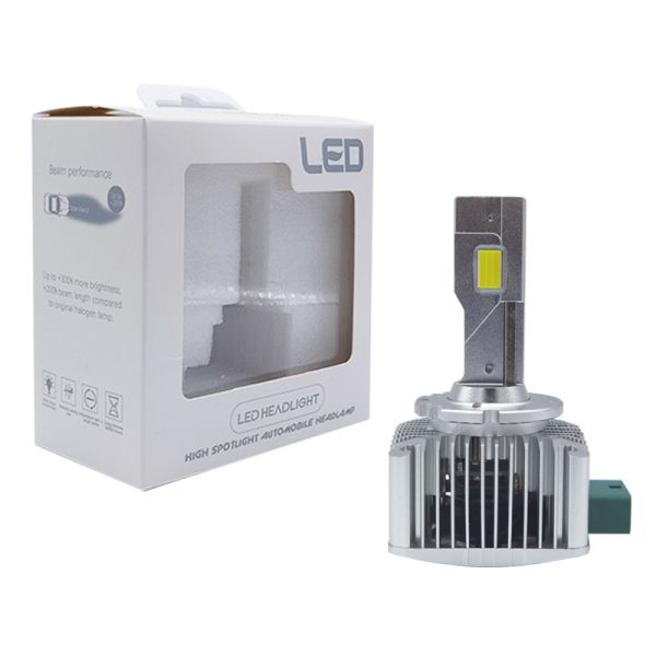 Long Life D Series LED Headlights Aluminum Alloy IP68 D1S Headlight Bulb 6000LM