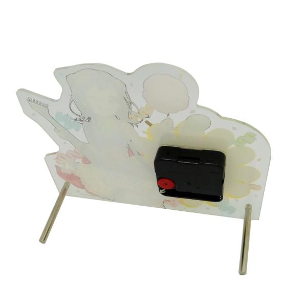 Modern Acrylic Multicolor Anime Wall Clocks Home Decorative Logo Customized