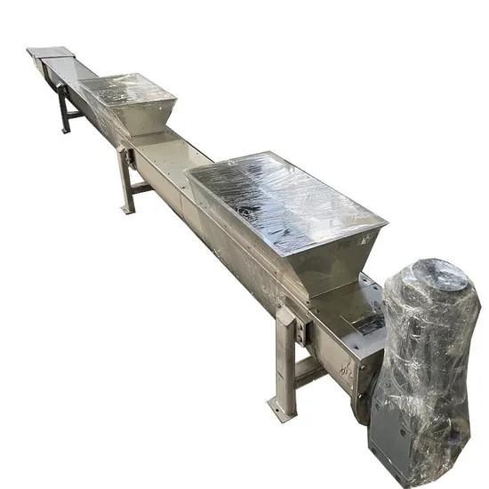 Convecteur à vis sans arbre d'acier inoxydable Solides de boue efficaces Transférant une conception résistante à la corrosion
