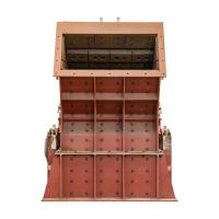 Broyeur de roche d'impact de minerai de granit 110 TPH PF pour la carrière de extraction minérale