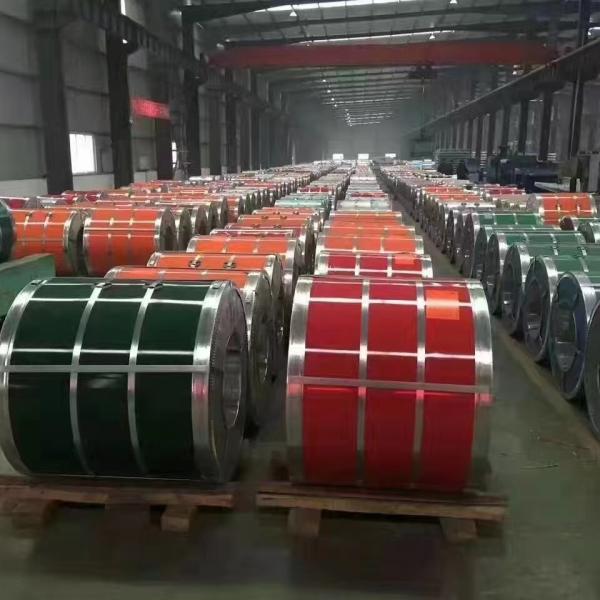 folha de aço Prepainted 914mm da bobina do Galvalume para a porta do obturador do rolo