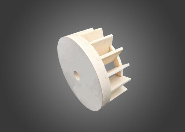 Wearable Corrosion Resistance 99% Al2O3 alumina ceramic industry water pump impeller vacuum cleaner impeller SI3N4