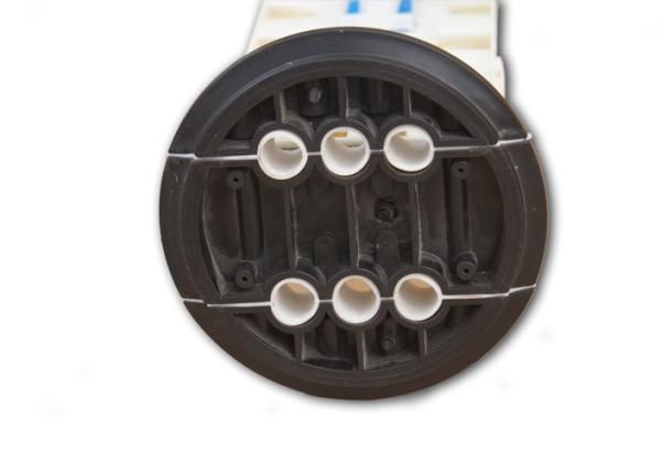 432 core IP68 Fiber Optic Splice Enclosure Vertical type mechanical sealing