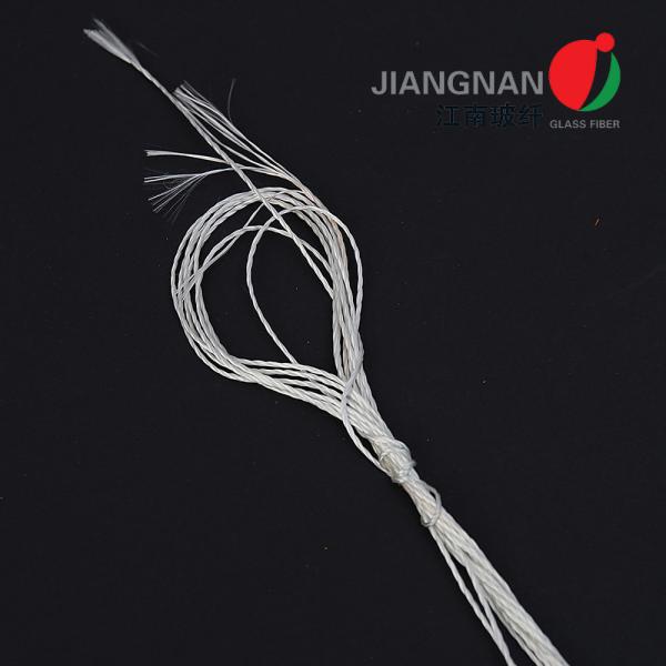 высокая температура провода изоляции стеклоткани 0.8mm огнезамедлительная сопротивляется