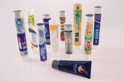 Delicado colorido do selo tubo estratificado hermético plástico para o dentífrico