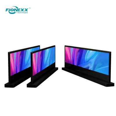 47Display LCD de barra esticada de 0,6 polegadas, monitor de mesa de dois lados.