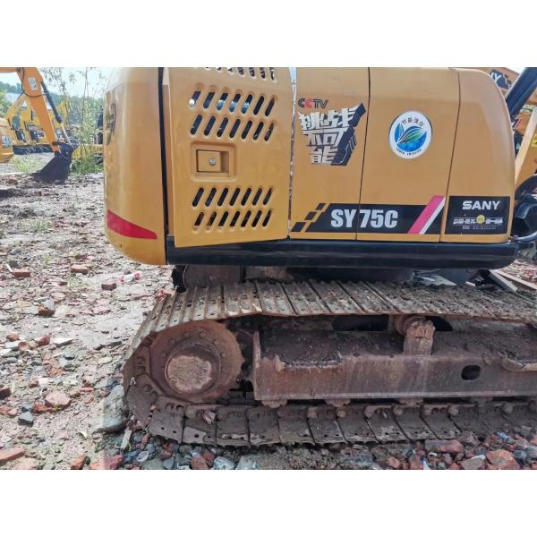 Second Hand Truck 7 Tons Used SANY Excavator Isuzu Engine 4 Cylinders Fuel Tank Capacity 150L