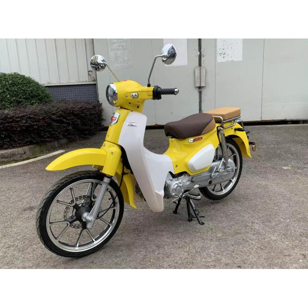 50cc 110cc Мотоцикл Super Cub Мотоцикл высокопроизводительный Мотоцикл скутеры Бензиновый дисковый передний тормоз Красный цвет