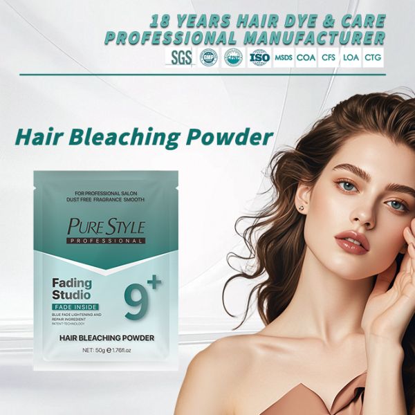 OEM Hair Bleach Powder Dust Free Ammonia Free Lightener Powder for Natural Hair Dye Hair Color Manufacturer Wholesale