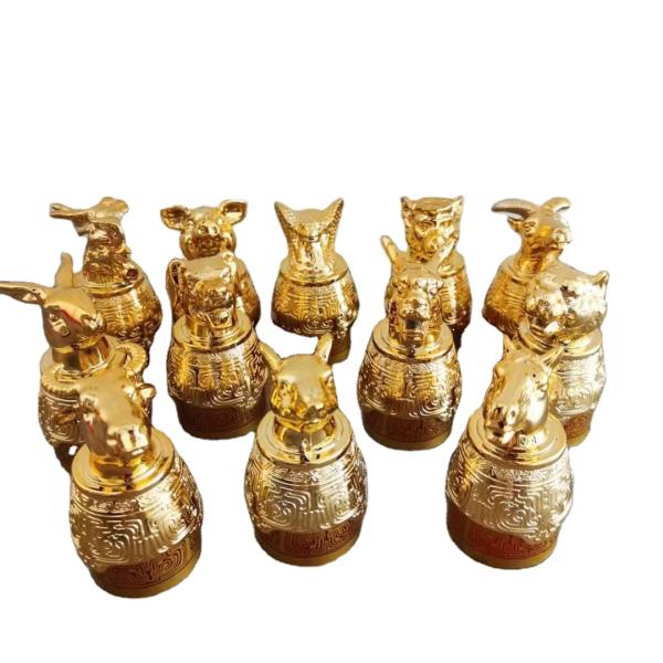 Настраиваемые логотипы животные головки бутылочные крышки для сложных стеклянных воротничков бутылки с вином