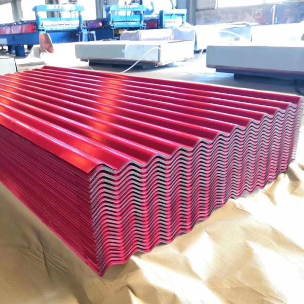 Building Material Zinc Steel Roofing Corrugated Sheet Galvanized Aluminium Color Coated Roof Sheet