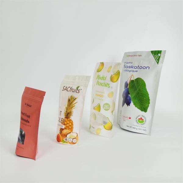 Food Grade Small Plastic Dry Fruits Packaging Pouch Custom Printed