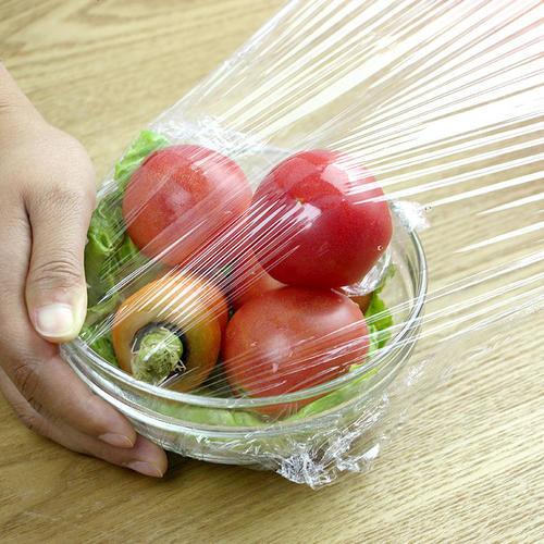 Super Clear Food Grade Stretch Film , Pvc Plastic Wrap For Food Packaging 