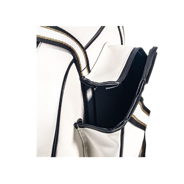 Sac fourre-tout au pickleball des femmes de polyester de cuir d'unité centrale, sac marin de pickleball