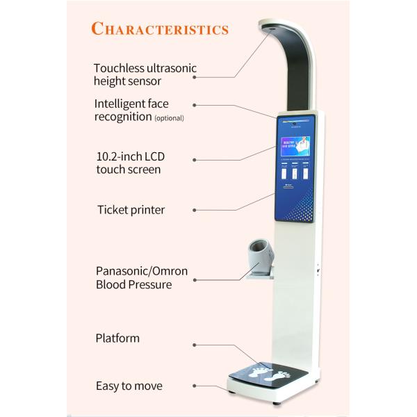 Умное кровяное давление больницы масштаба высоты и веса Bmi голоса здоровое