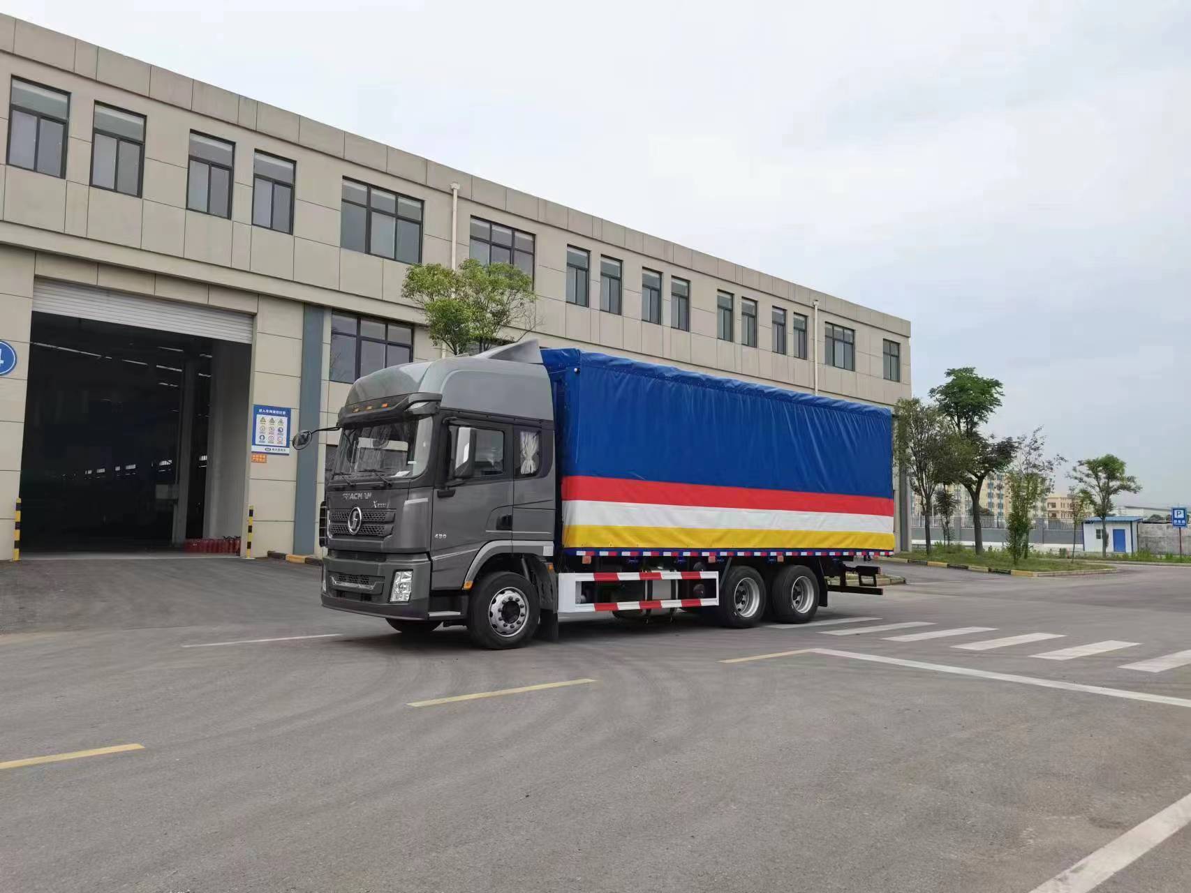 SHACMAN X3000 6x4 Heavy Truck 600L Aluminum Fuel Tank 430HP Diesel Euro 2 Long Range Cargo
