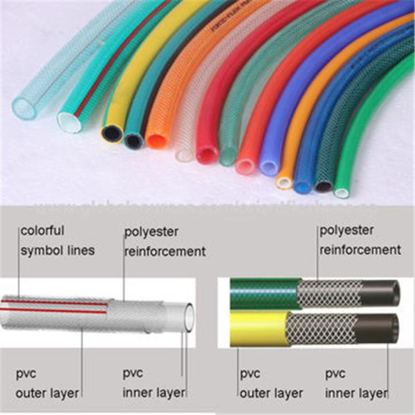 green Color PVC Fiber Reinforced Garden Hose for Watering/PVC Garden Hose