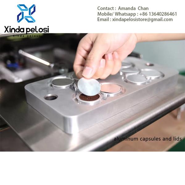 Automatic Sealing Machine For Reagent Tube,Mask Hair Clay Cup ,Skincare Tablet Film Etc