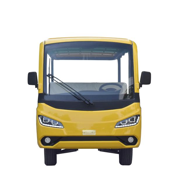 Color Optional 14 Seats Shuttle Bus Car With CE Certification