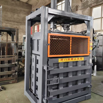Vertical Baling Machine For Recycling Compact Footprint And Safety Interlocks