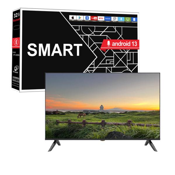 32-65 Inch Frameless Android Smart TV UHD 4K LED Display