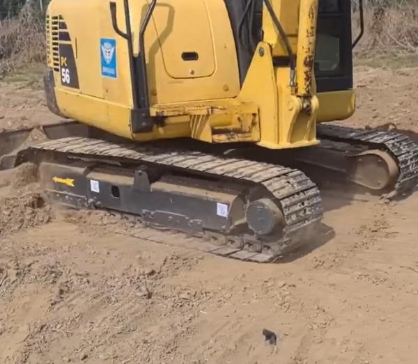 Komatsu PC56 PC56-7 Mini Used Excavator Pre Owned Digger