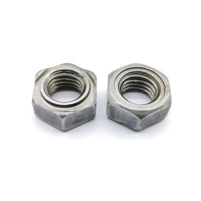 A planície de aço encanta a porca M6 M8 M10 M12 da solda do hexágono da linha do RUÍDO 929 da porca da solda