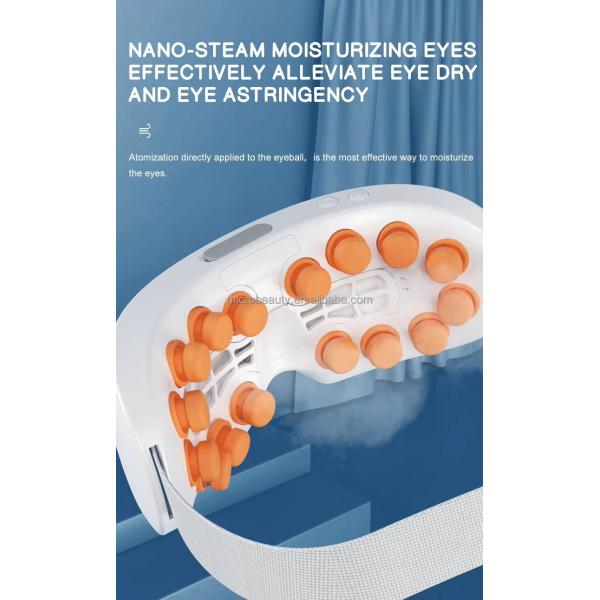 Intelligent Water Steam Eye Massager Electric Eye Care Device With Heat Compression