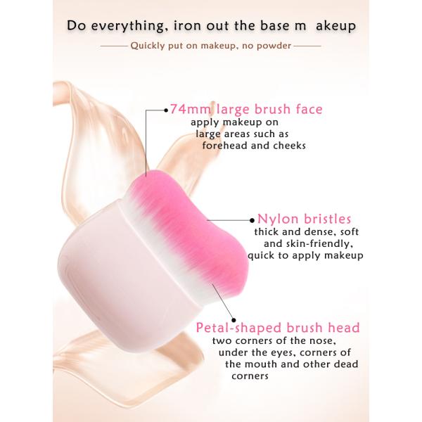 Multifunction Travel Kabuki Brush For Facial Makeup