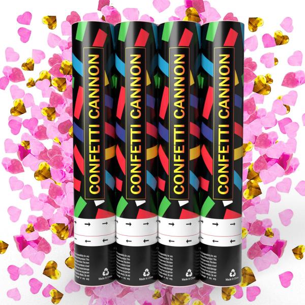 Confetti Cannon Party Supplies 60cm Biodegradable Hand-screwed Gender Reveal Cannons