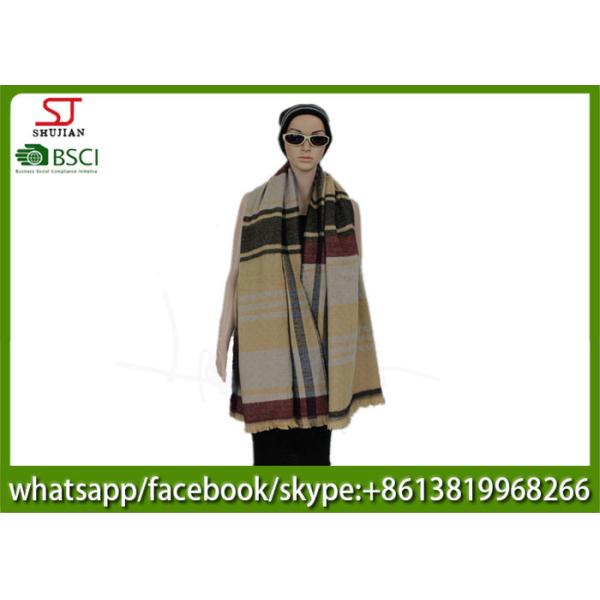180*80cm 100%Acrylic woven colorful jacquard scarf direct factory supply keep warm fashion hot sale best price