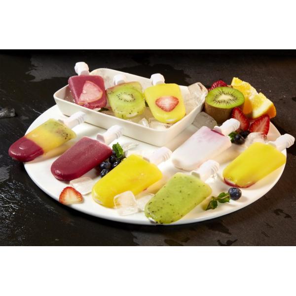 3 Holes Quick Pop Maker Delicious Popsicles Produced Within 6 Minutes