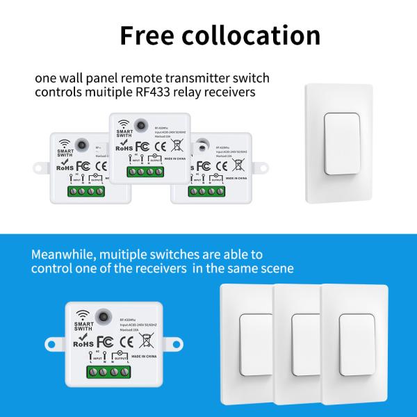 orelha do router do rádio do interruptor 3,0 do toque de 16A Zigbee fora no dispositivo